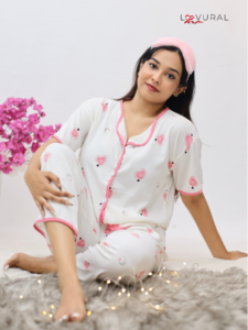 dreamy stripe pyjama set