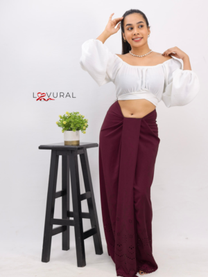 red laser cut avurudu lungi