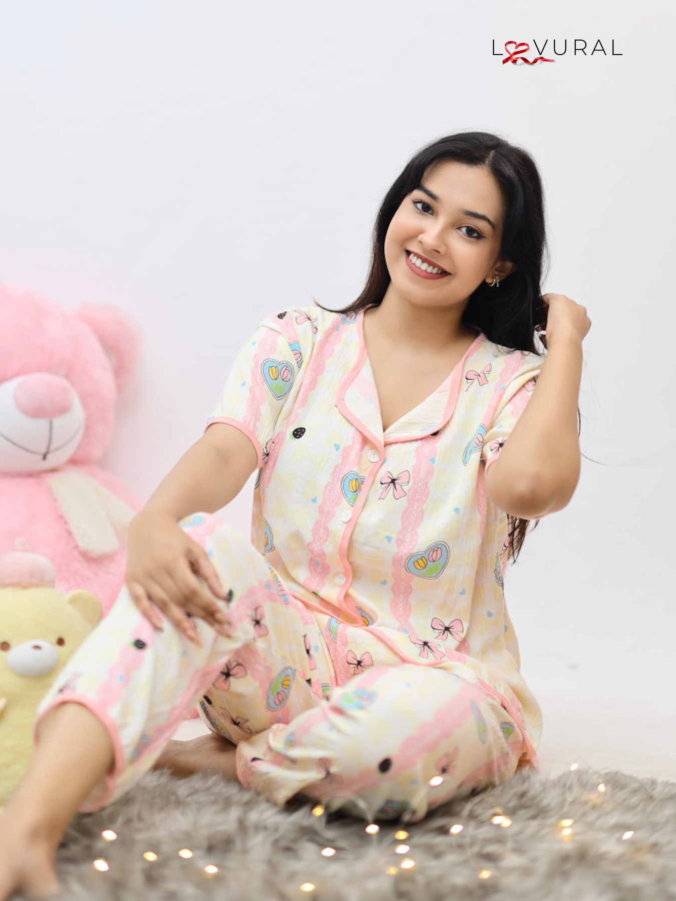 dreamy stripe pyjama set dreamy stripe pyjama set