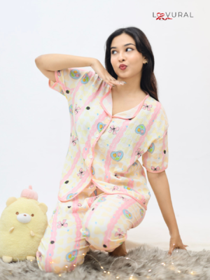 dreamy stripe pyjama set