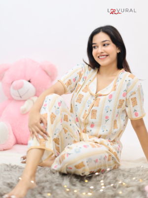 dreamy stripe pyjama set