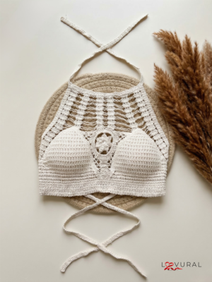 green lush crochet top (copy)