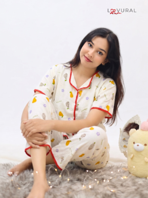 pear & blossom pj set