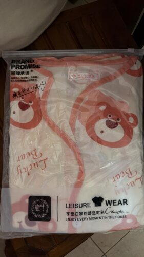pink lotso bears short pyjama set