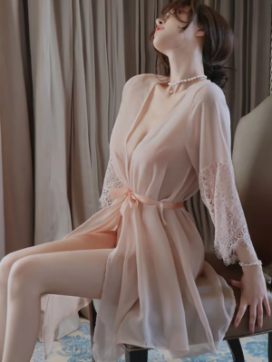 noir trim satin slip (copy)