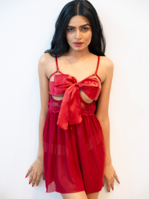 halter mini slit