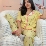 crystal lips & 'i love u' pj set