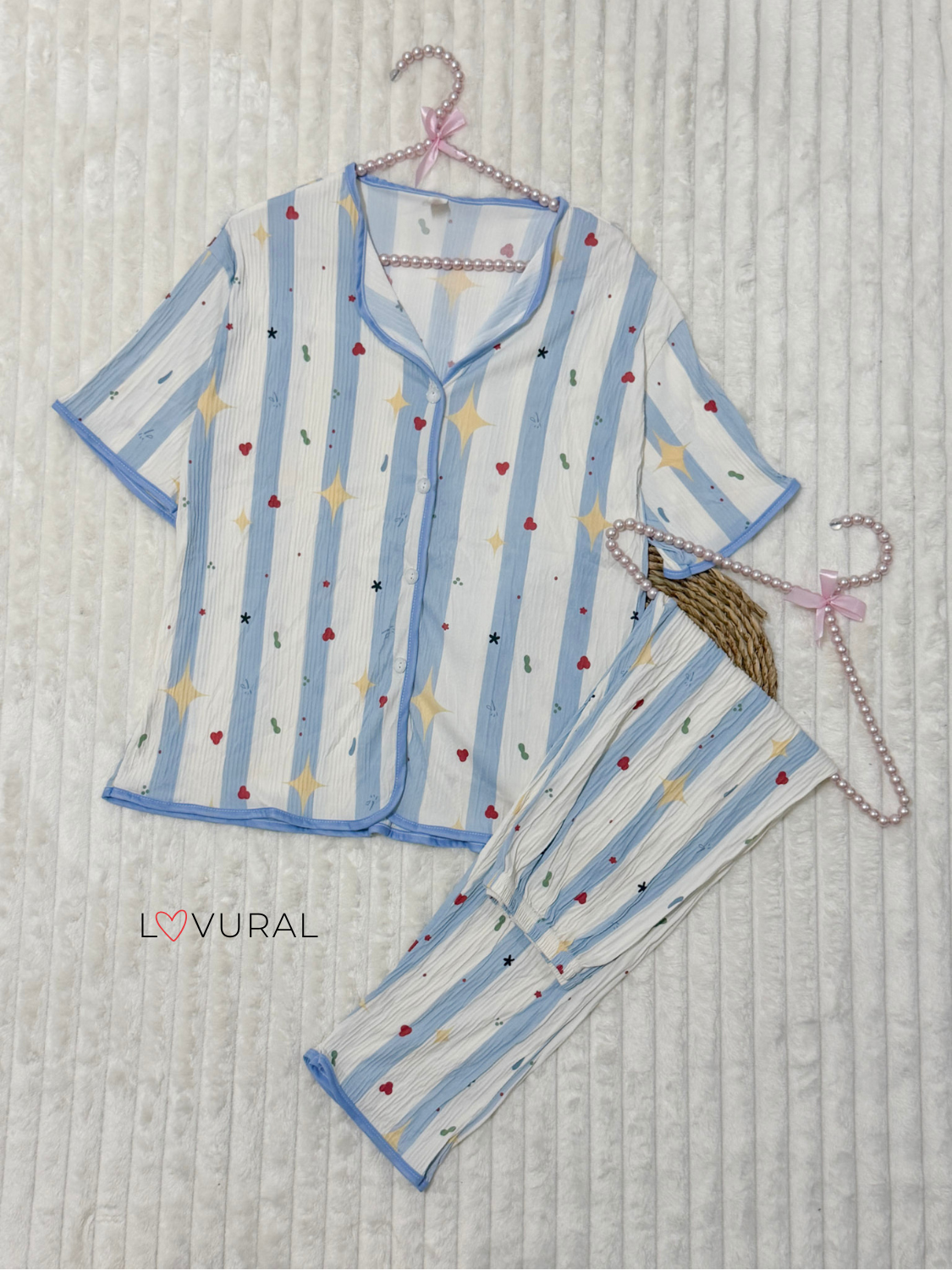 black hearts pj set black hearts pj set