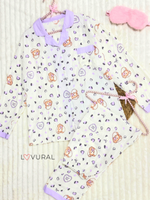 confetti hearts long sleeve pj set (copy)