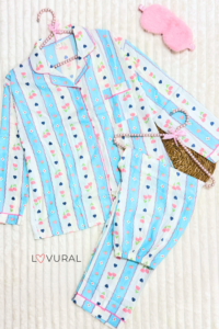 confetti hearts long sleeve pj set (copy)