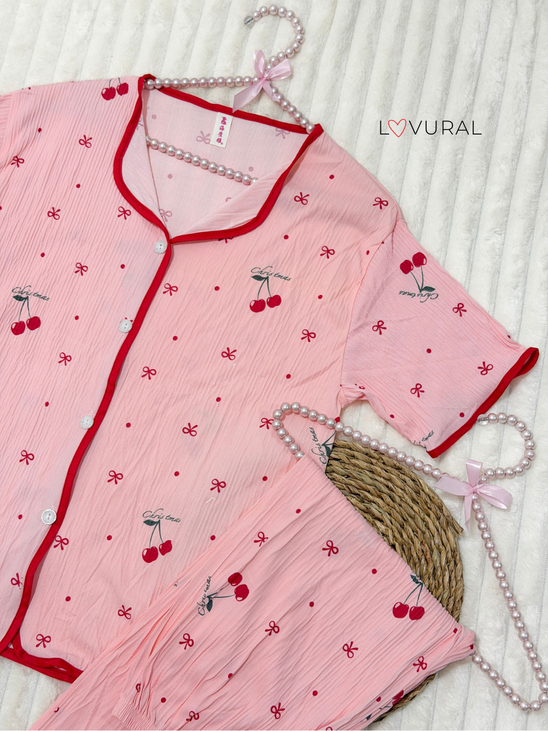 black hearts pj set black hearts pj set