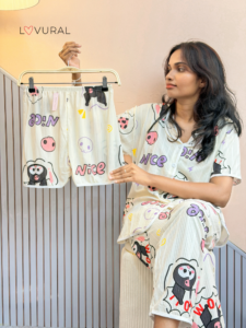 Kuromi 3 pcs Shirt PJ Set stitch 3 pcs shirt pj set (copy)