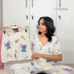 strawberry checked 3 pcs pj set