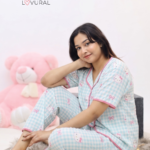 pink floral pj set (copy)