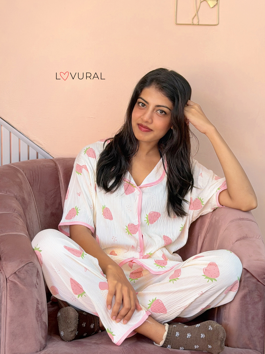 pink kisses pj set pink kisses pj set